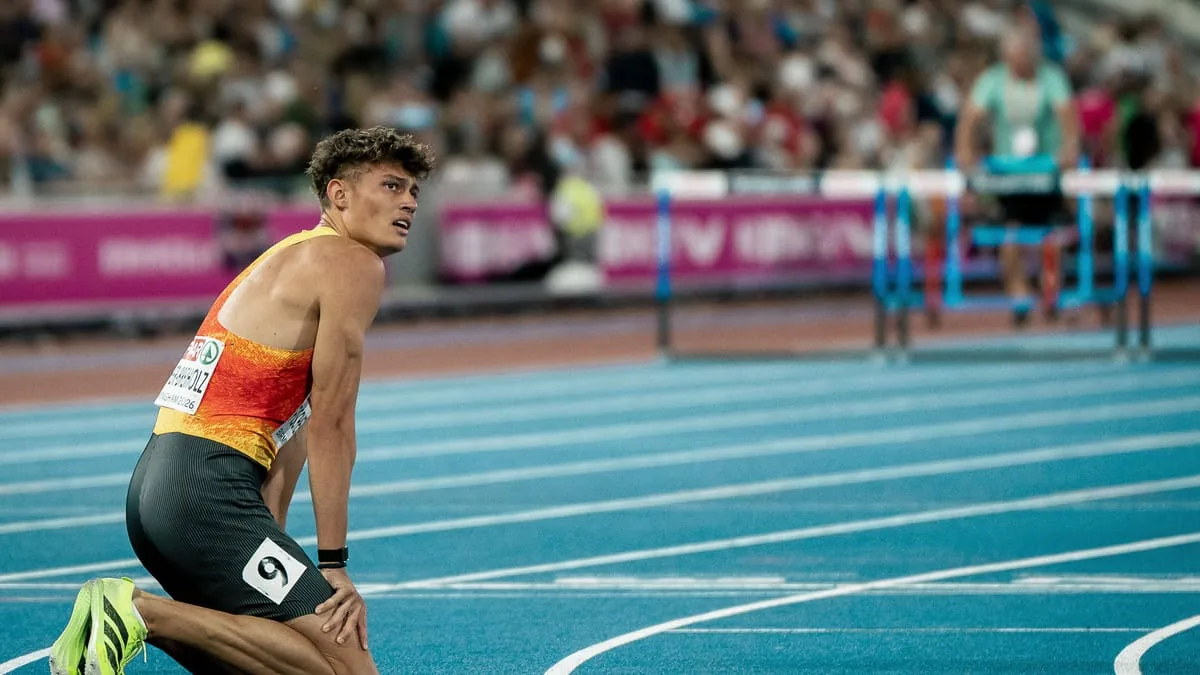 Leichtathletik-EM: Hürden-Silber für Emil Agyekum - nur "Superman" schneller - sportschau.de
