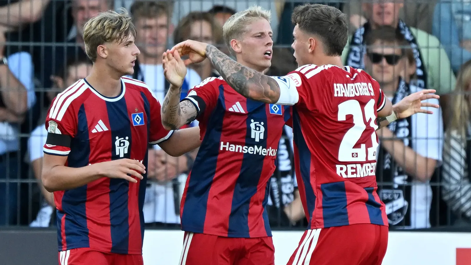 DFB-Pokal: HSV-Talent (16) bricht Seeler-Rekord! Hamburg und Köln weiter